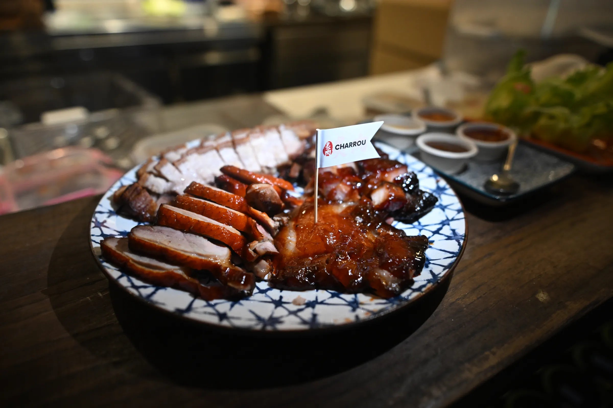 Charrou signature platter of premium roasted meats